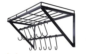 OROPY Wall Mounted Pot Rack Storage