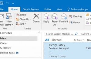 How to Instantly Mark Messages as Read in Outlook 2016 | Laptop Mag