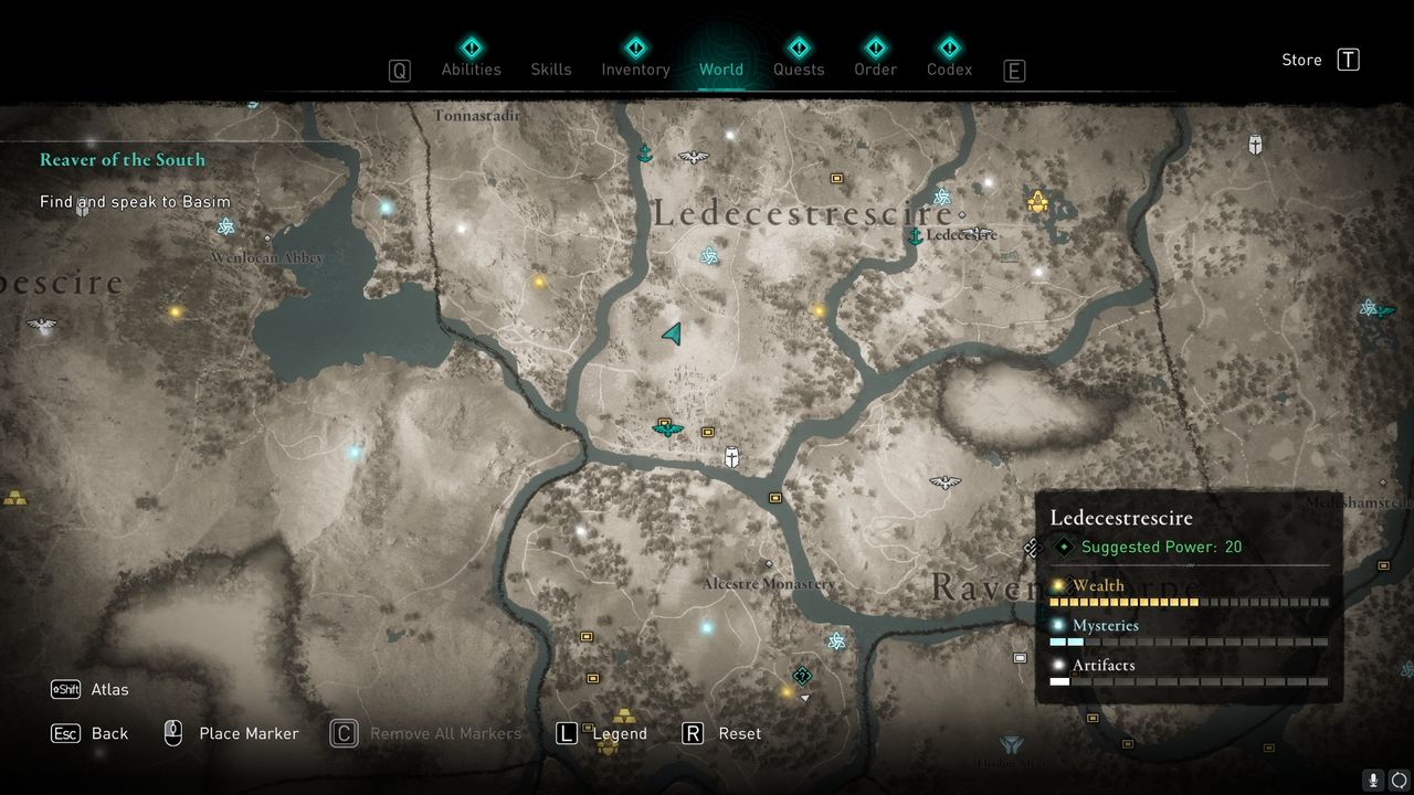 AC Valhalla treasure hoard locations