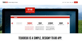 To-do app Teux Deux was designed by Swiss Miss in 2009