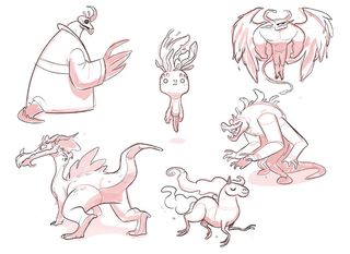 creature design: sketches