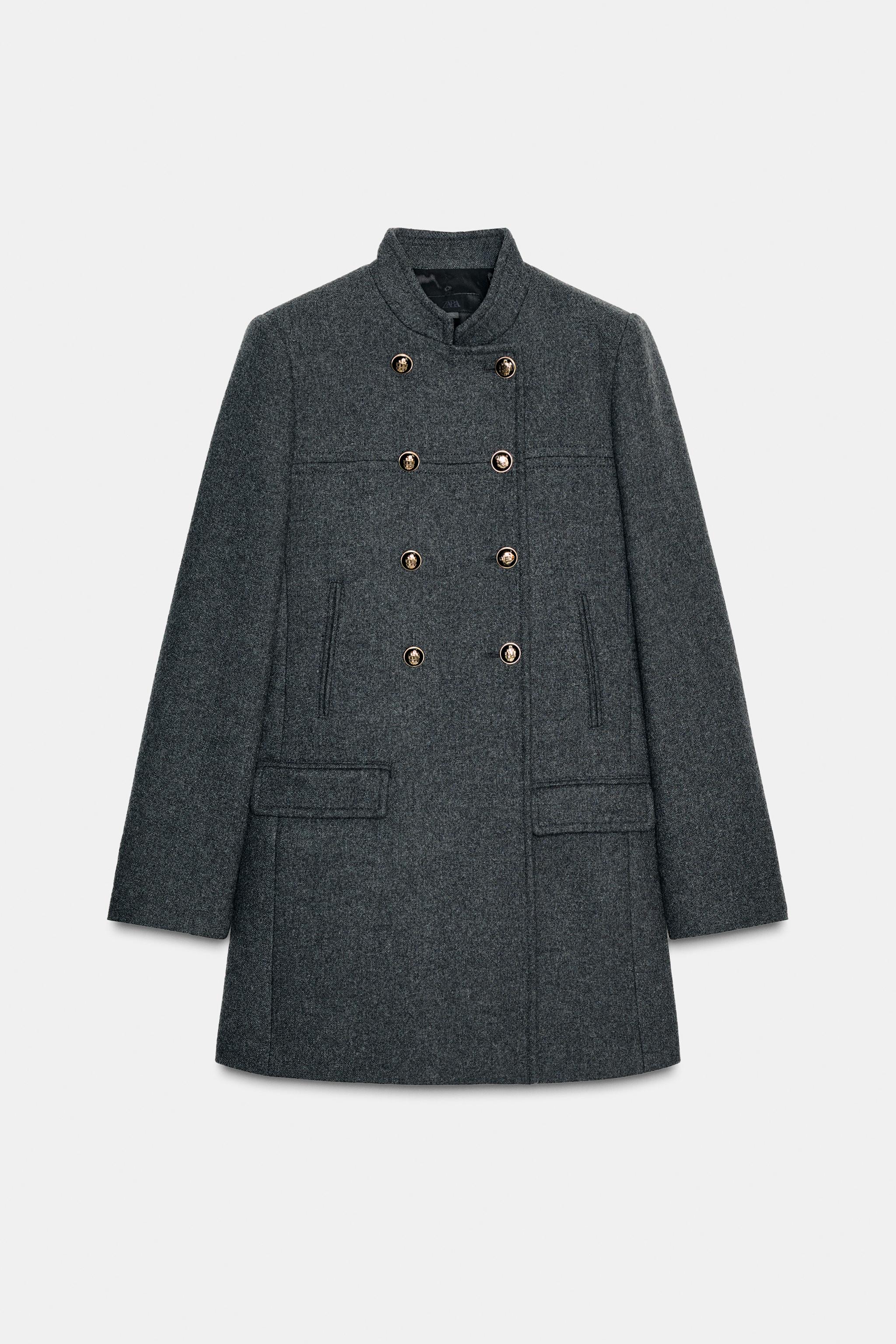 Double Breasted Wool Coat