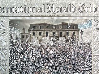 newspaper cut outs