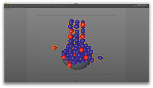 Depending on your software, instances can be animated via deformers within the cloning tool