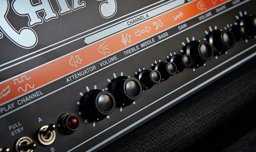 Channel A is equipped with a new EQ section and produces fat tones with a powerful midrange and smooth treble