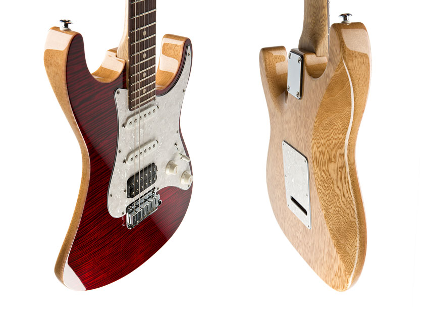 Flame maple top