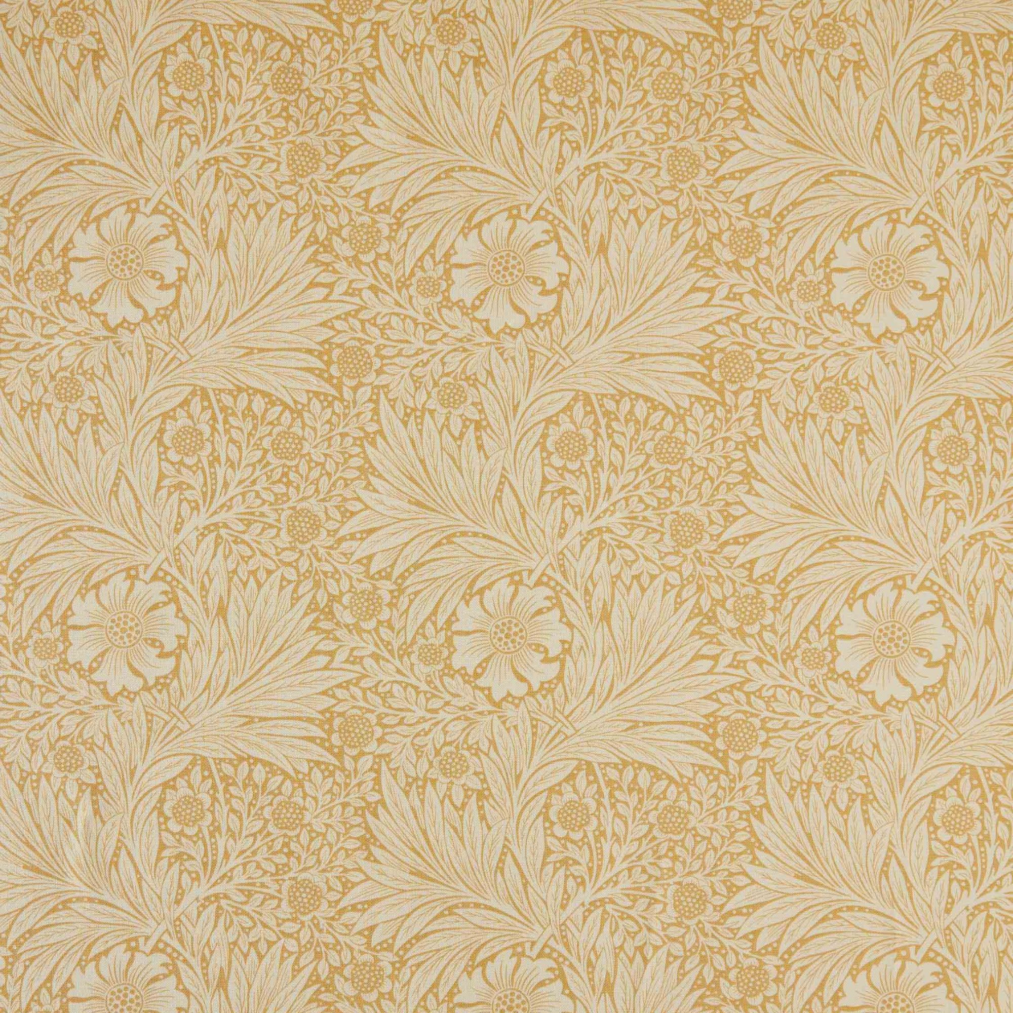 lulu and georgia yellow william morris floral fabric