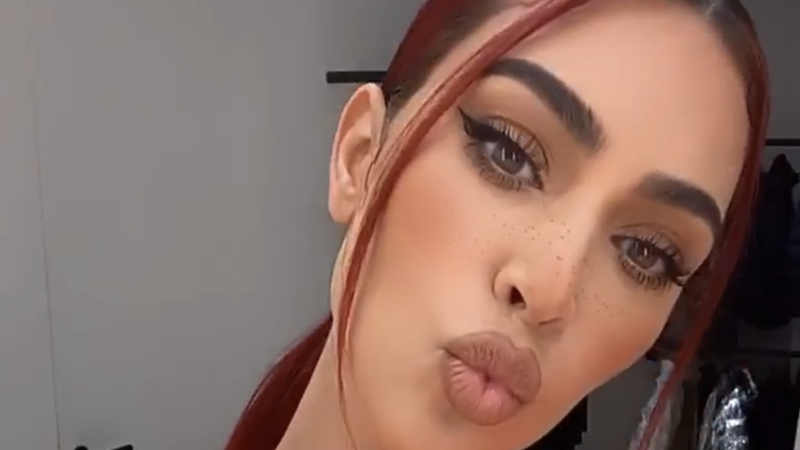 Kim Kardashian Dyed Her Hair Bright Red For Summer Marie Claire