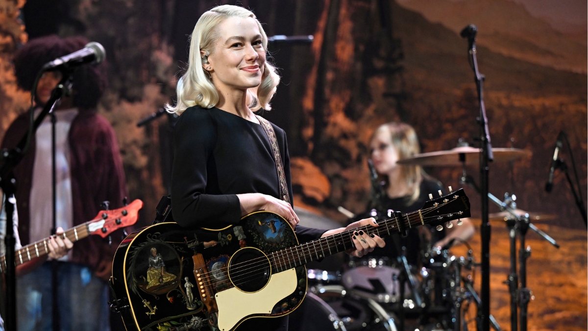 Musical guest Phoebe Bridgers performs on Jimmy Fallon, Tuesday, July 14, 2026