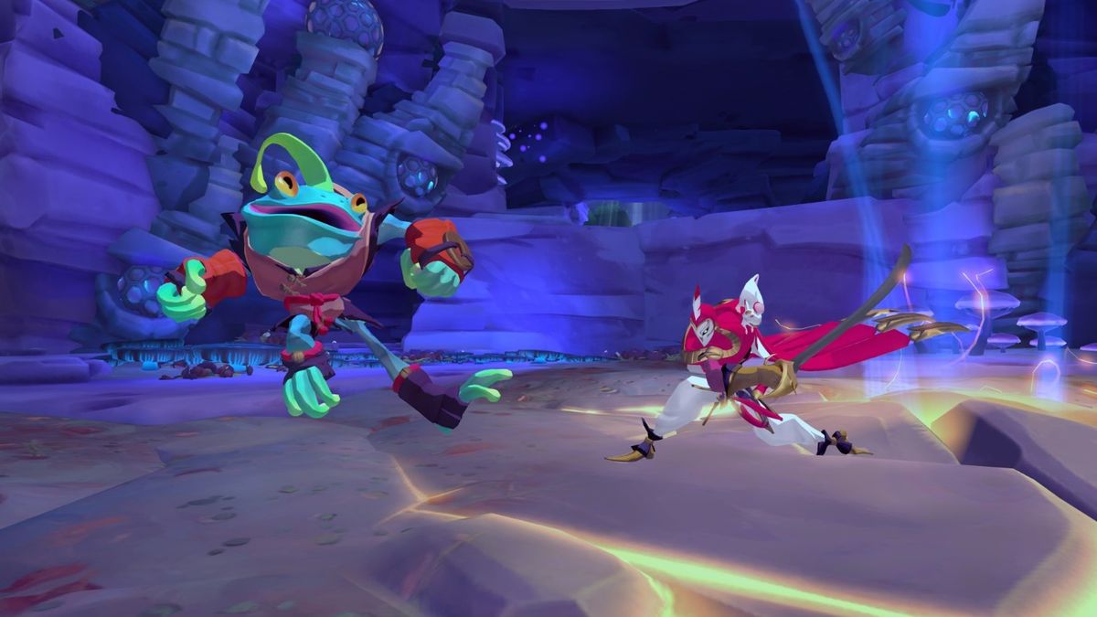 A screenshot from Gigantic: Rampage Edition.