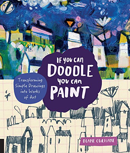 Learn how to build your doodles into full-sized paintings