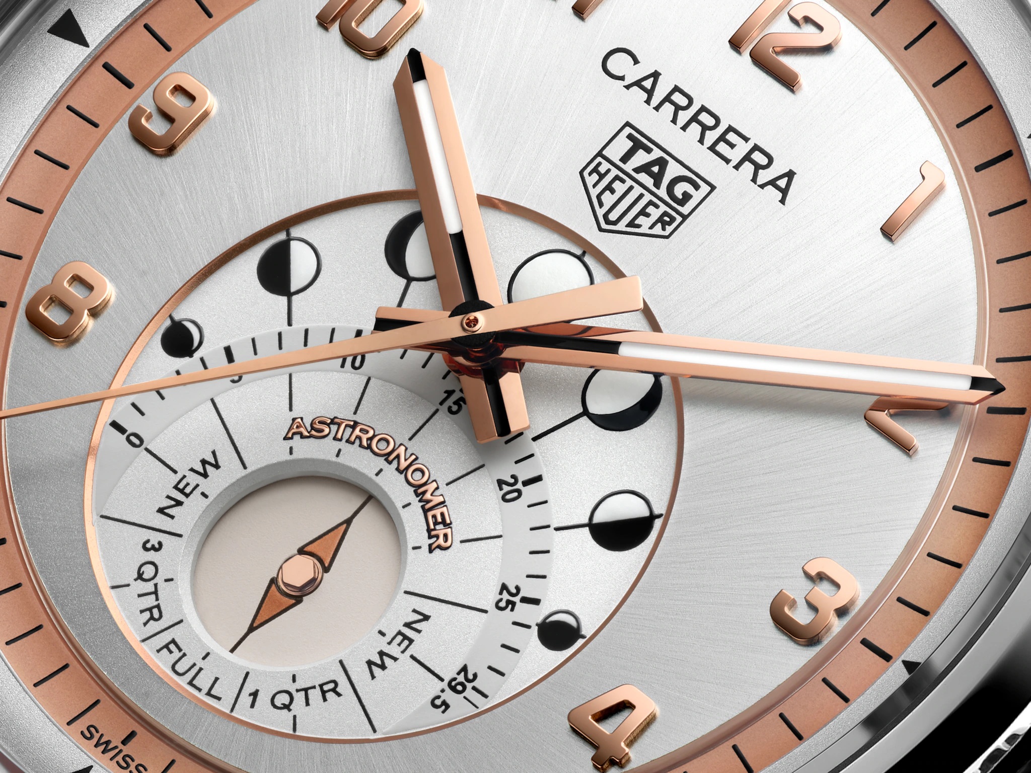 TAG Heuer Carrera Astronomer from different angles 