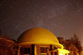 The Rotunda Museum at Lowell Observatory by Night