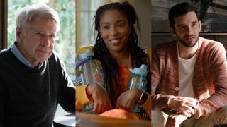 Harrison Ford, Jessica Williams, and Michael Urie in Shrinking.