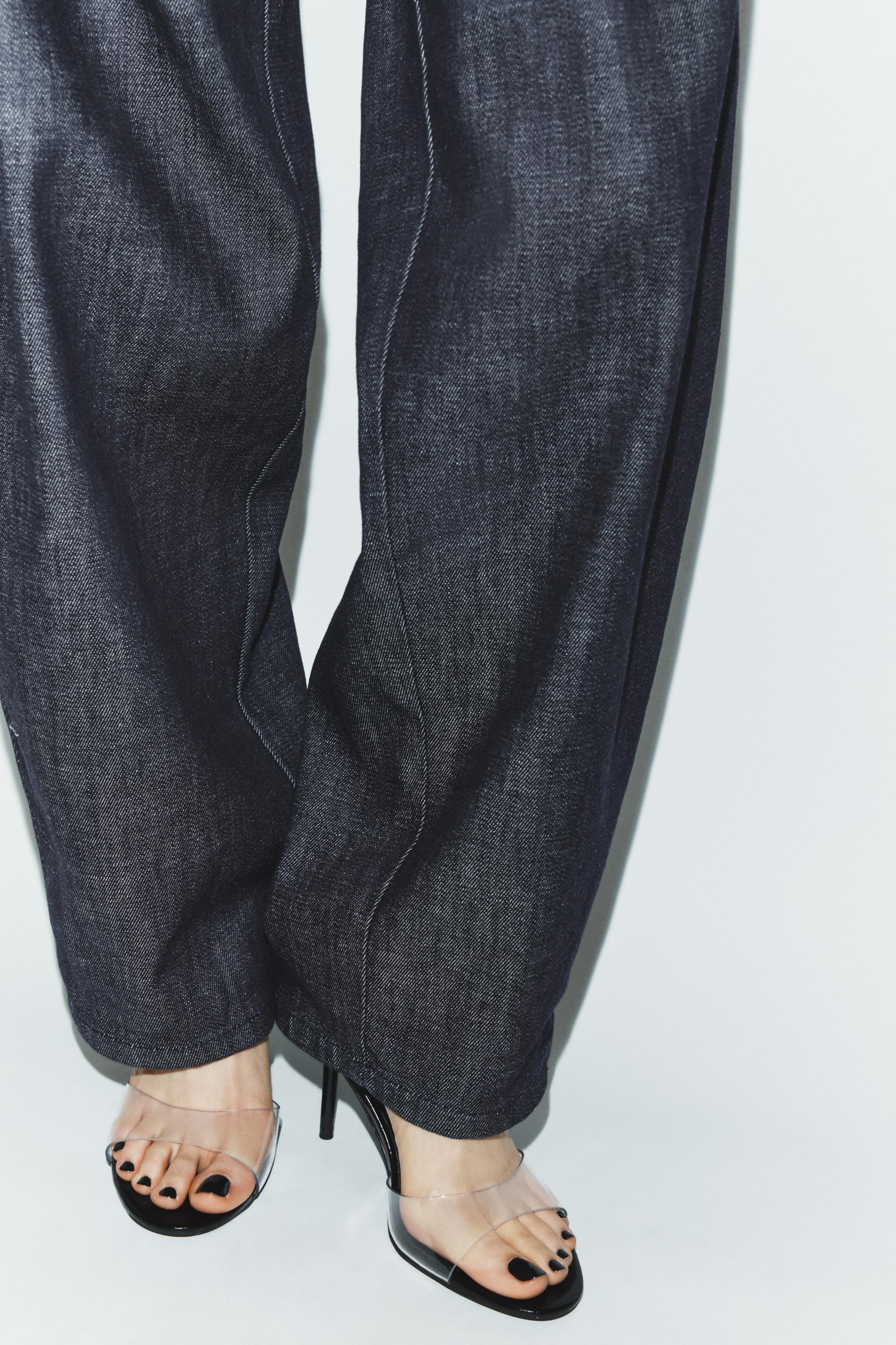 Vinyl Heeled Sandals