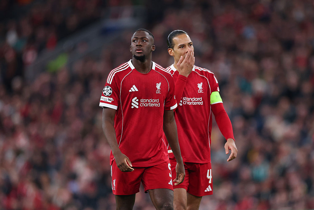 Ibrahima Konate and Virgil van Dijk