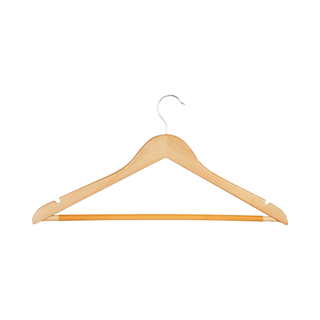 Wooden clothes hanger
