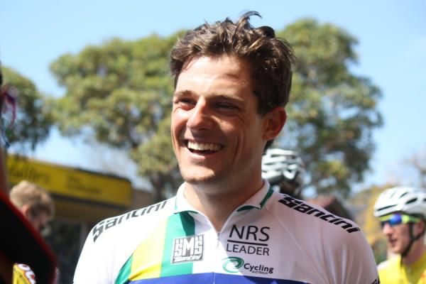 Luke Davison (Budget Forklifts) is all smiles following his win in Camden