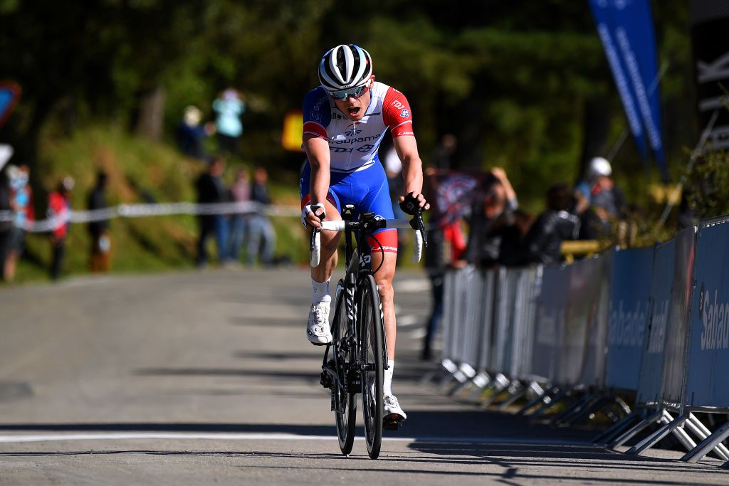 David Gaudu (Groupama-FDJ) at Itzulia Basque Country, where he finished fifth overall