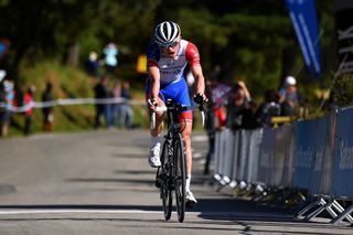 David Gaudu (Groupama-FDJ) at Itzulia Basque Country, where he finished fifth overall