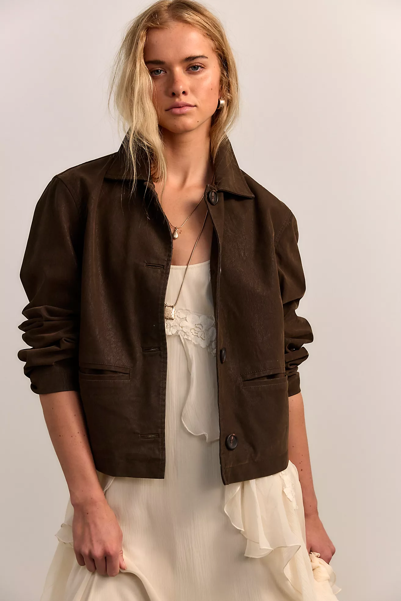 We the Free Hera Vegan Suede Jacket