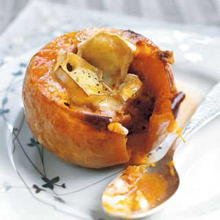 Roast Butternut with Goats' Cheese