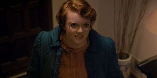 Barb at the party in Stranger Things