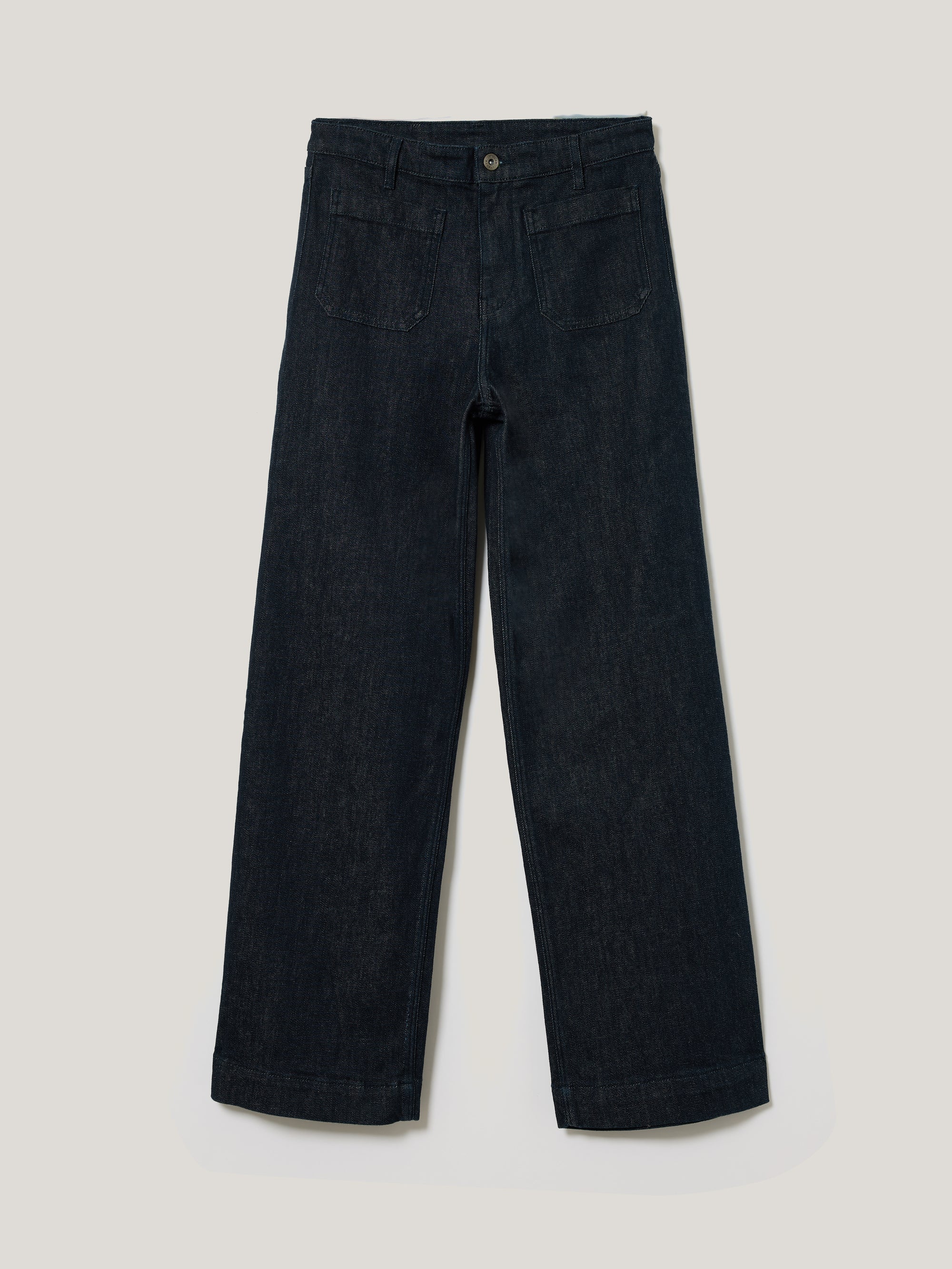Rhea Patch Pocket Jean | Indigo