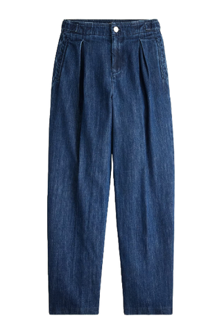 Tapered Jeans With Pleats in 1984 Rigid (Were $158) 