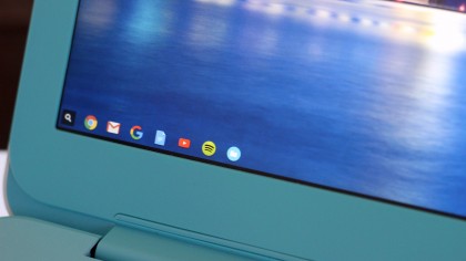 HP Chromebook 14 bezel and screen