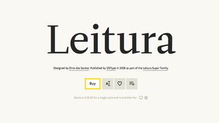 Leitura font