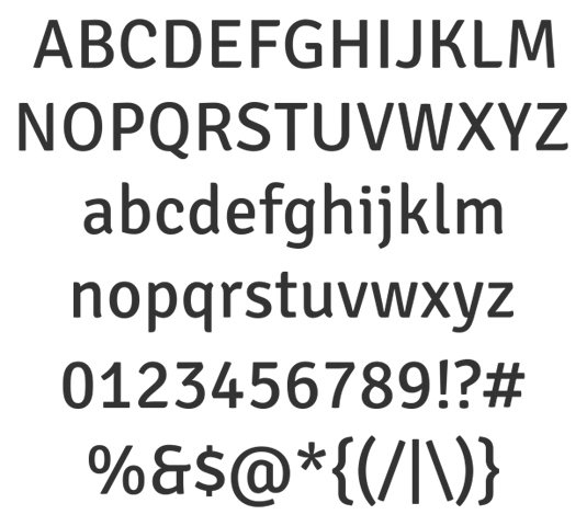 Free web fonts Signika