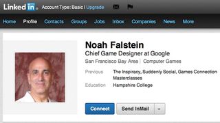 Noah Falstein LinkedIn profile