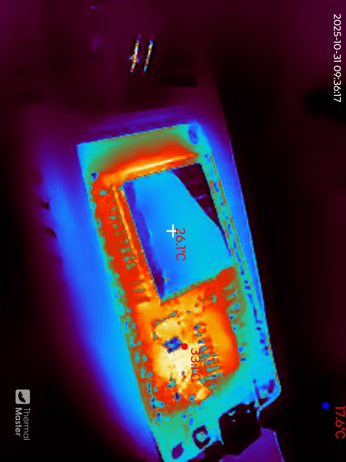 Thermal Master P1 Example captures