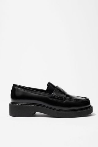 & Other Stories Chunky Leather Loafers