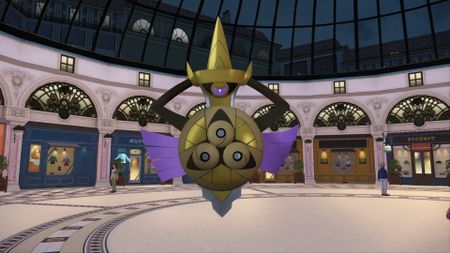 Shield Forme Aegislash in Pokemon Legends: Z-A.
