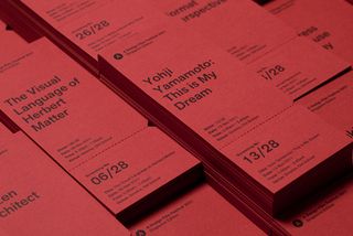 Singapore-based creative studio Anonymous created this clean, simple ticket design for a film festival in 2011