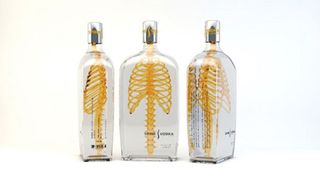 spine vodka packaging