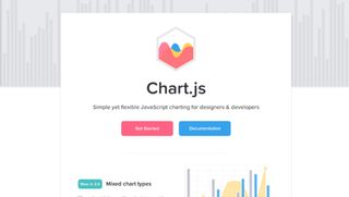 web design tools: Chart.js
