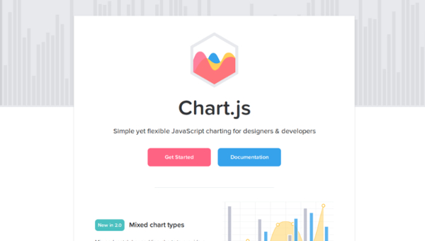 web design tools: Chart.js