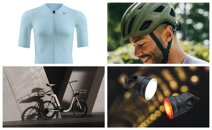 Tech round up products include Kask helmet and Layer Design concept ebike