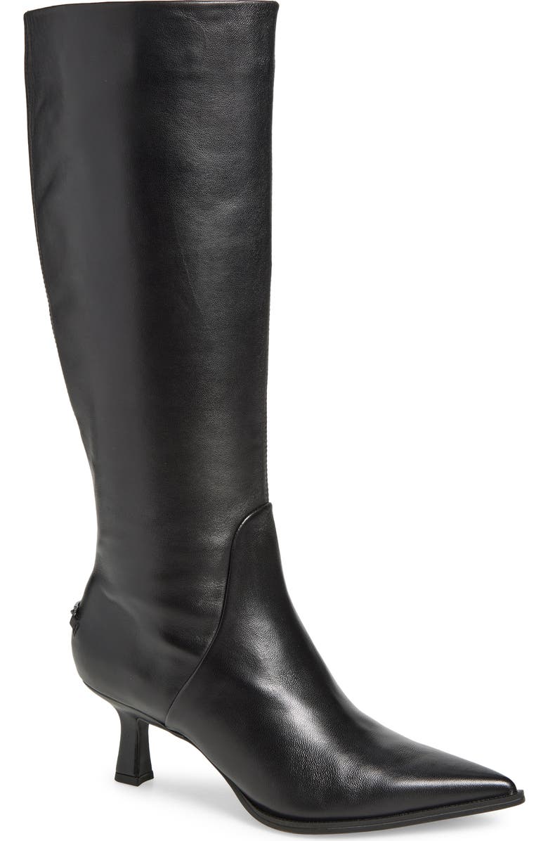 Yulia Pointy Toe Knee High Boot
