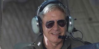 Harrison Ford playing the pilot role again in The Expendables 3