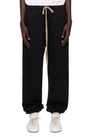 Fear of God Essentials Black Fleece Essential Sweatpants