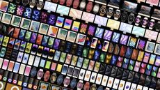 Apple devices in colour