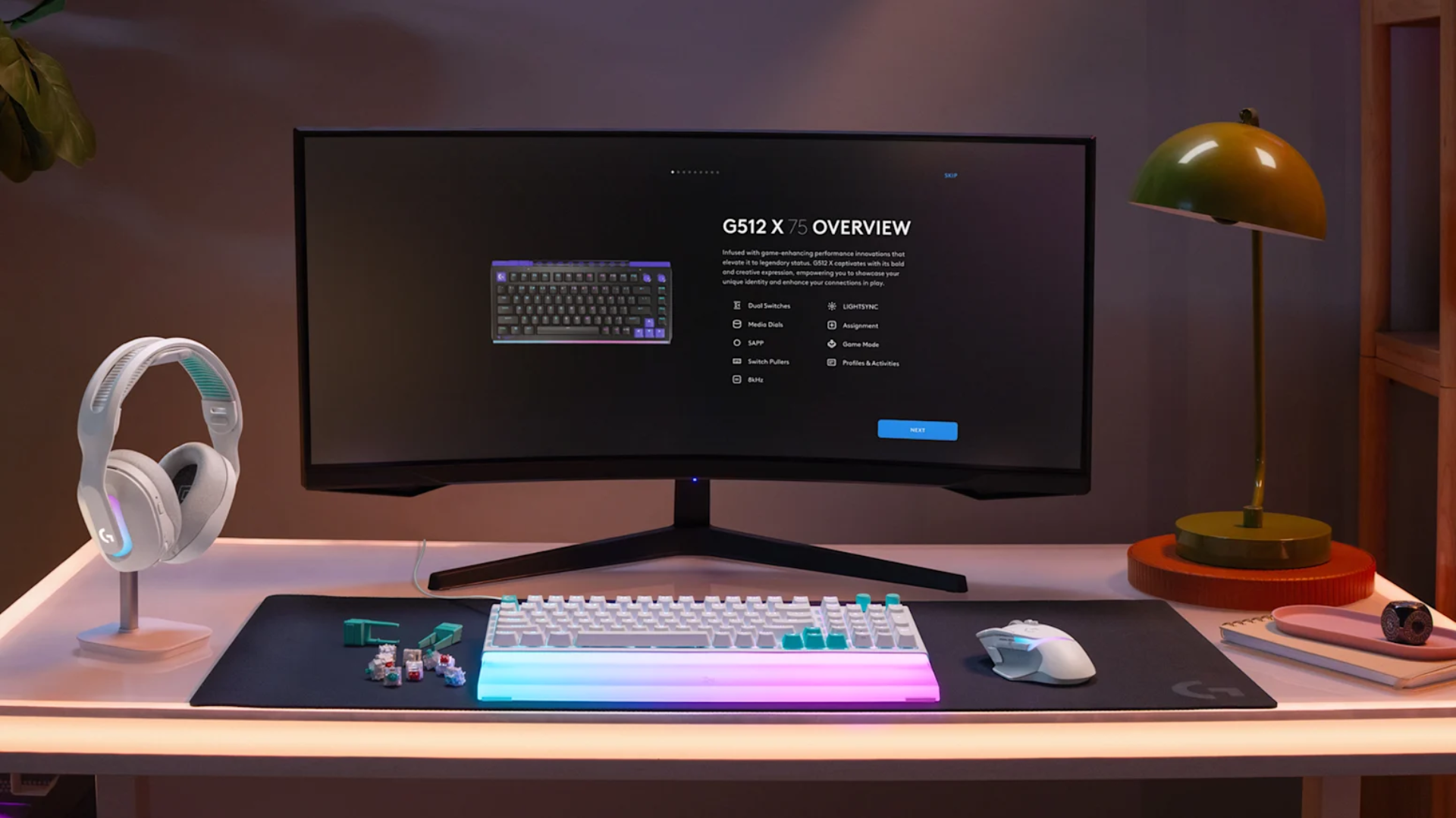 The Logitech G Hub