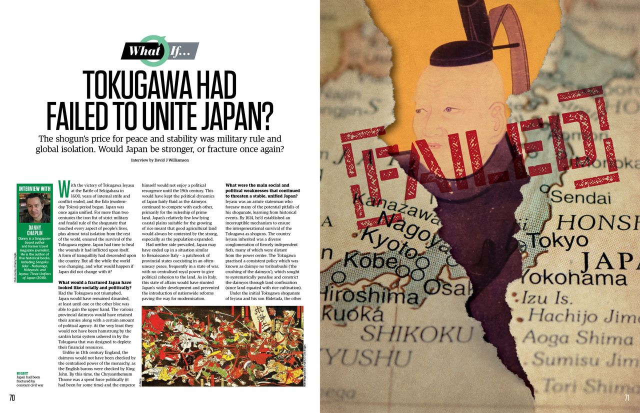 What if Tokugawa had failed to unite Japan? All About History 123