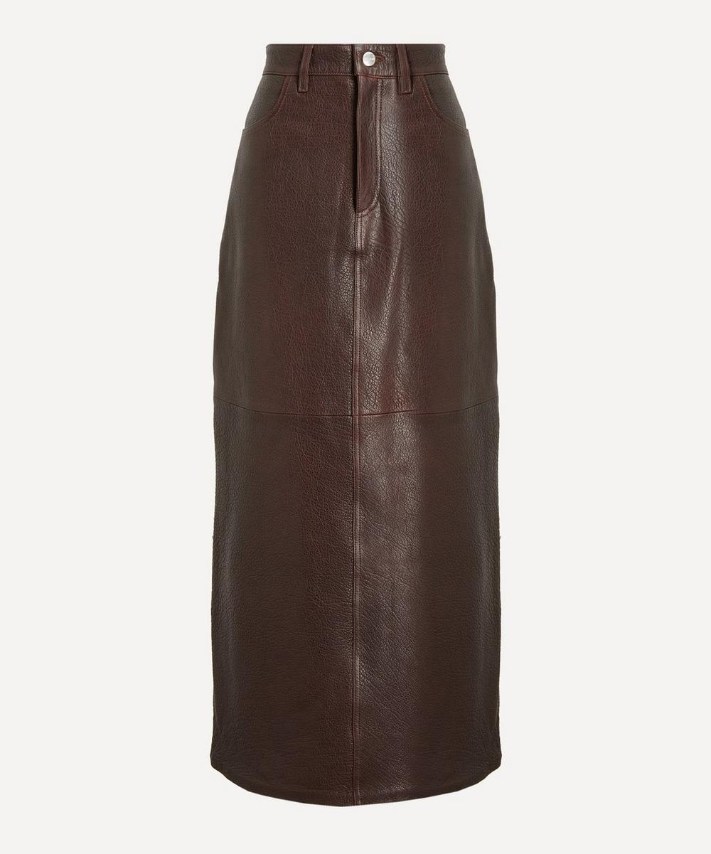 Lisanne Leather Skirt