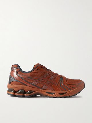 Gel-Kayano 14 Rubber-Trimmed Ripstop and Faux Leather Sneakers