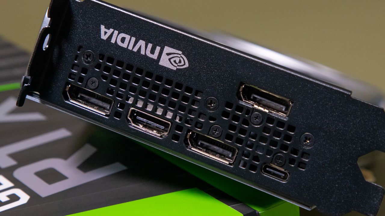 Nvidia GeForce RTX 2080 Super ports